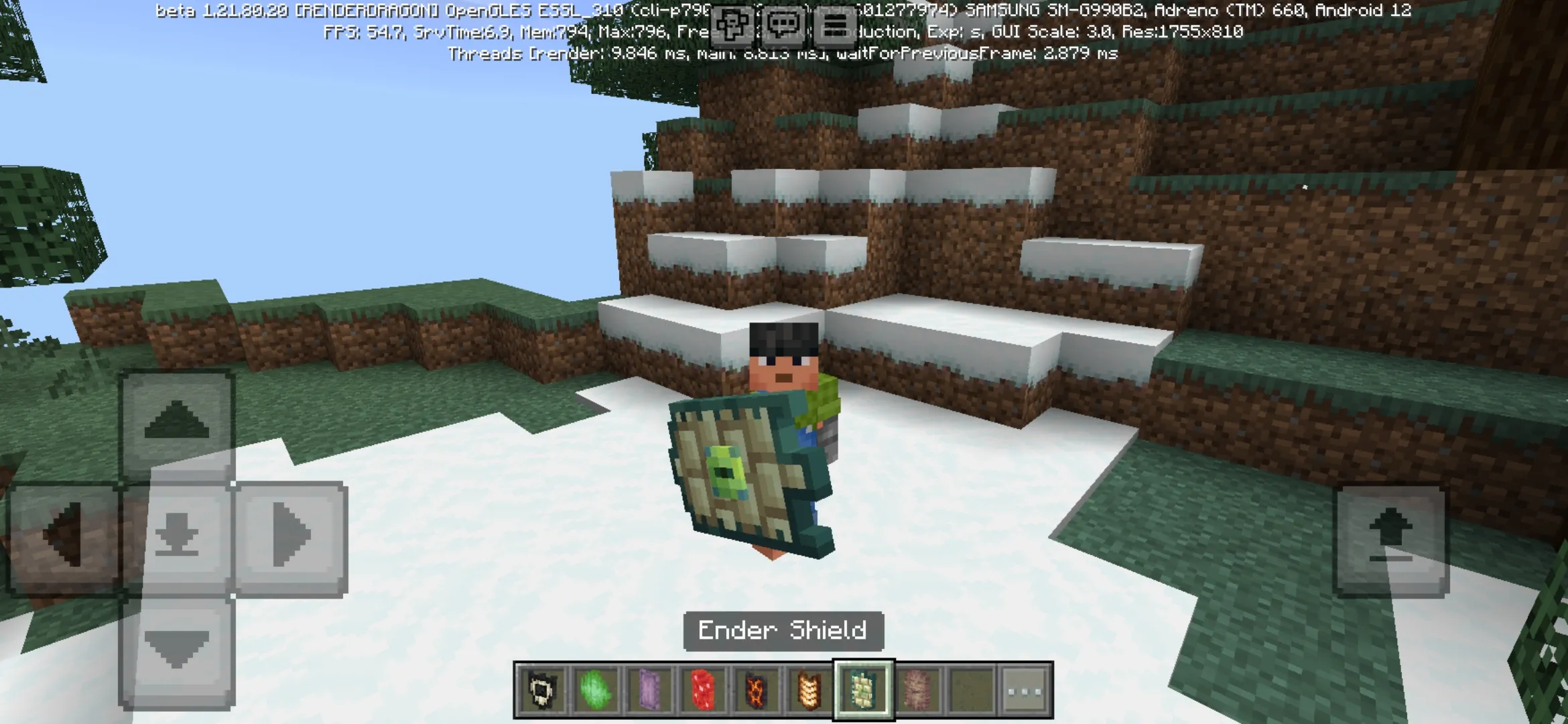 Ender from Shields Mod for Minecraft PE