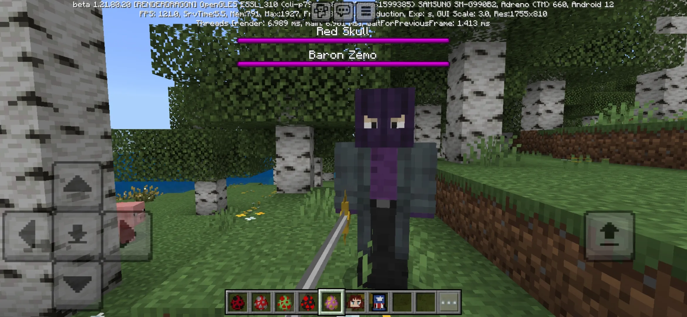 Enemy from Captain America Mod for Minecraft PE