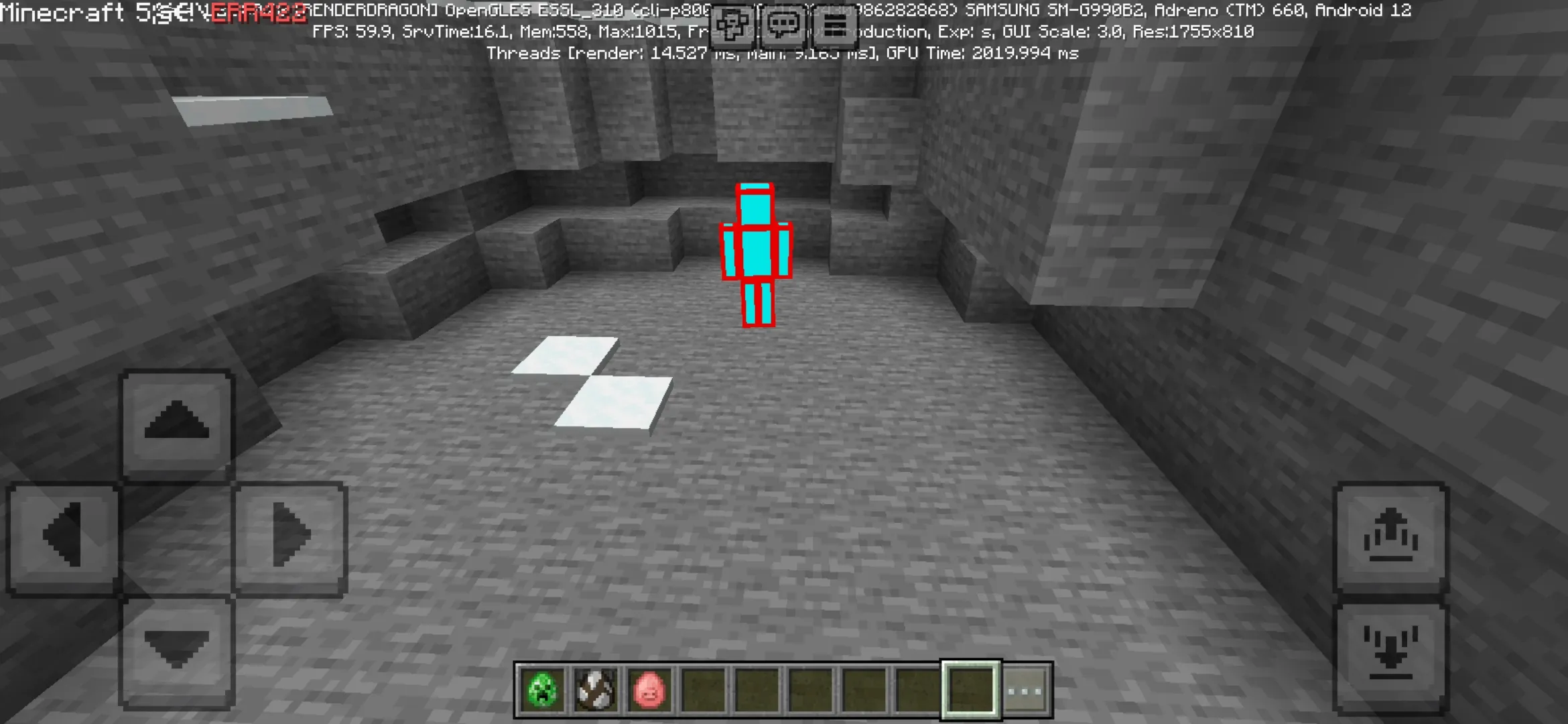 Enemy from Error 422 Mod for Minecraft PE