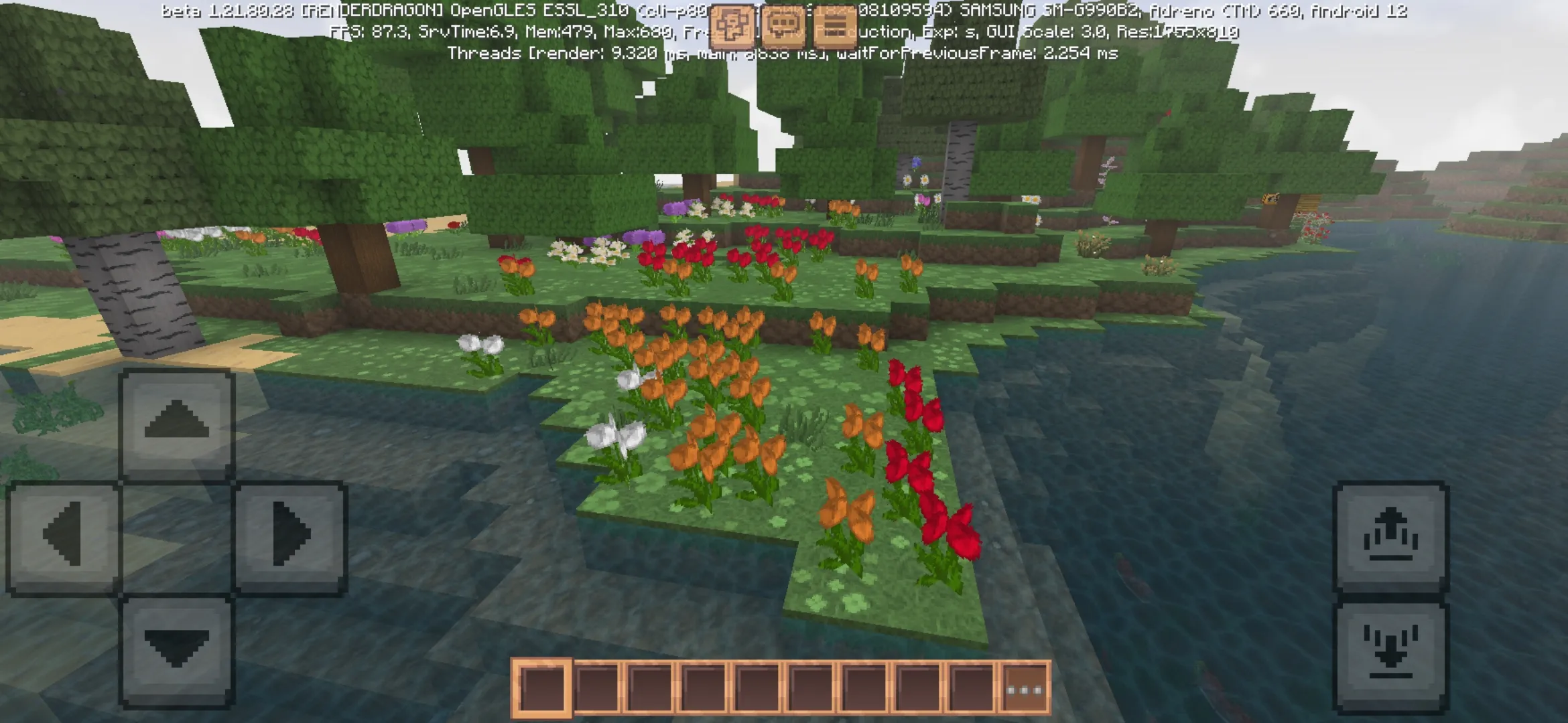 Flowers from Realism Mod for Minecraft PE
