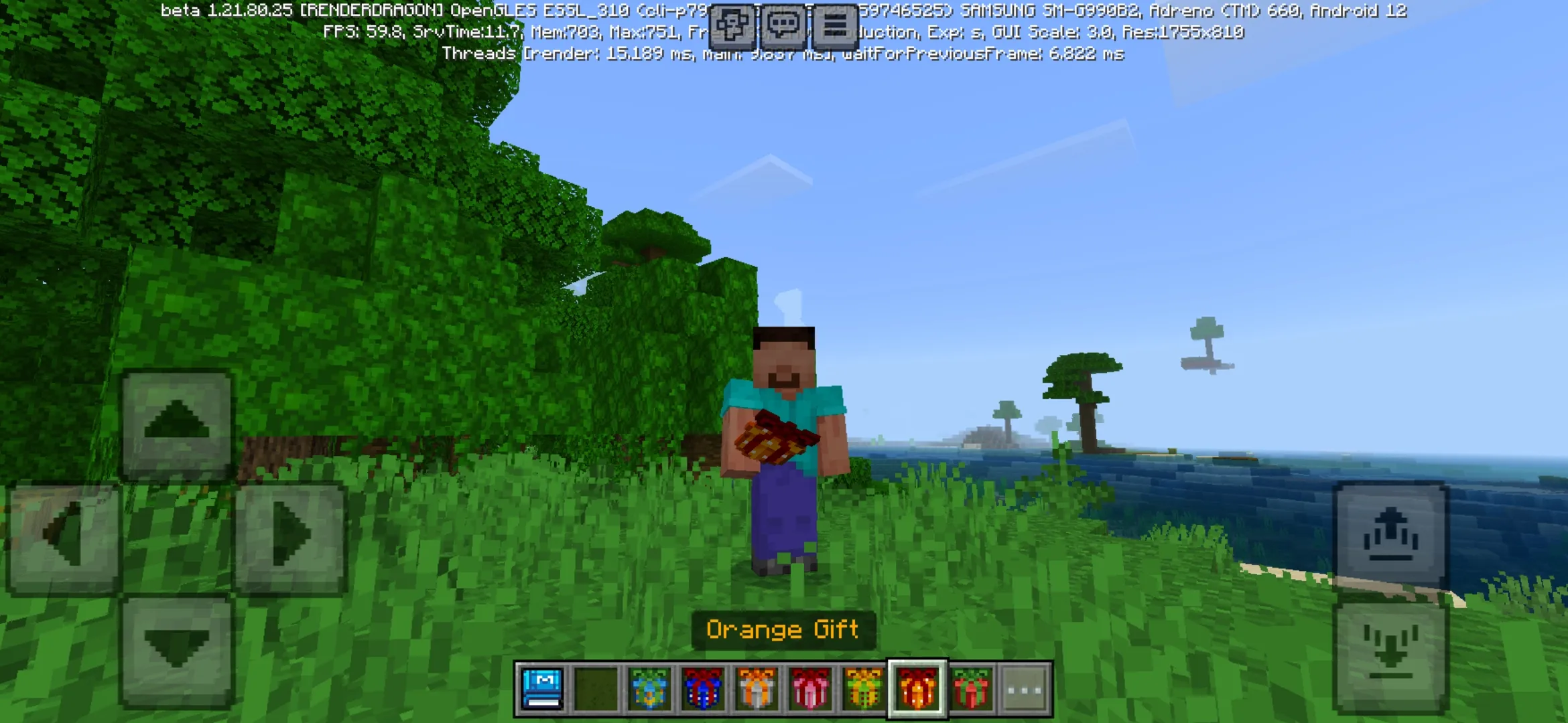 Gifts Mod for Minecraft PE