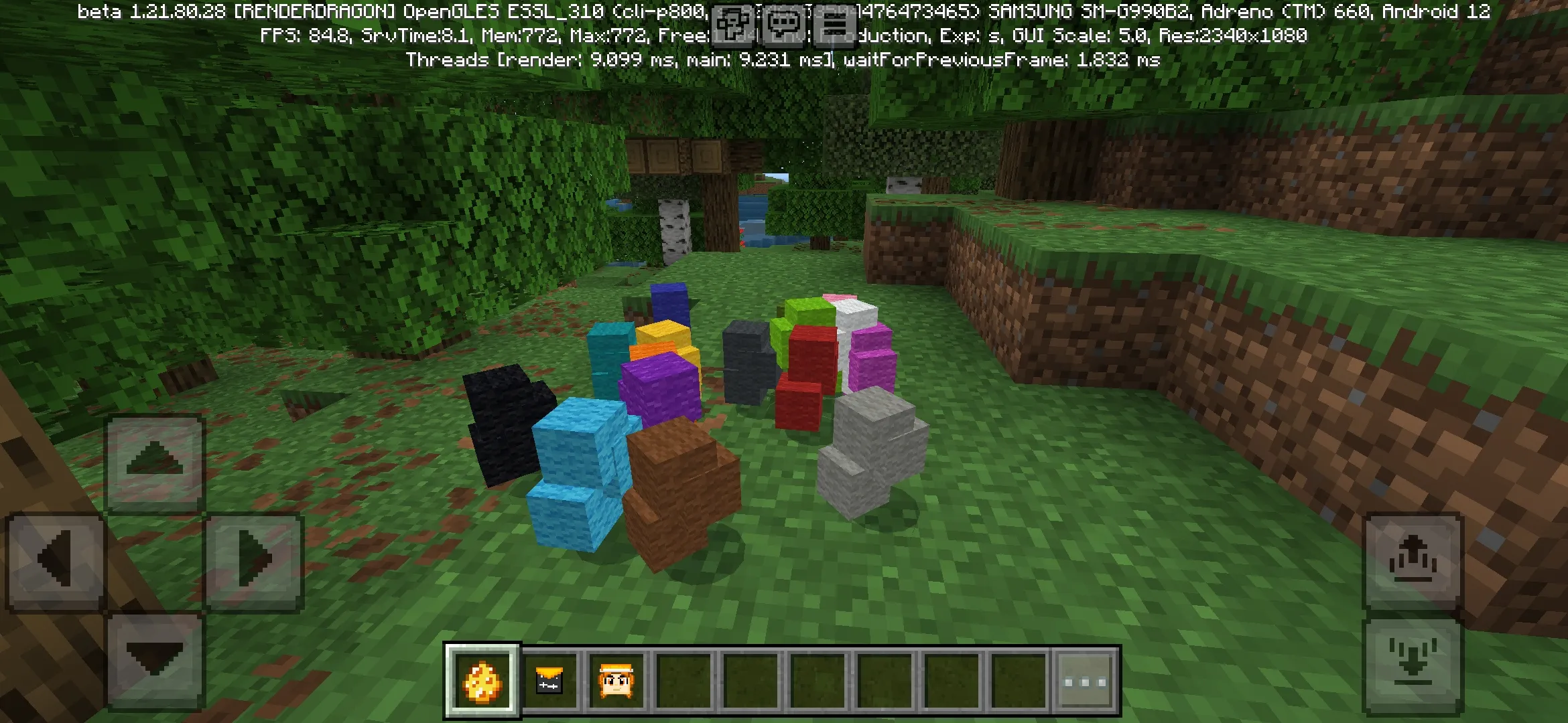Goods from Lucky Blocks Mod for Minecraft PE