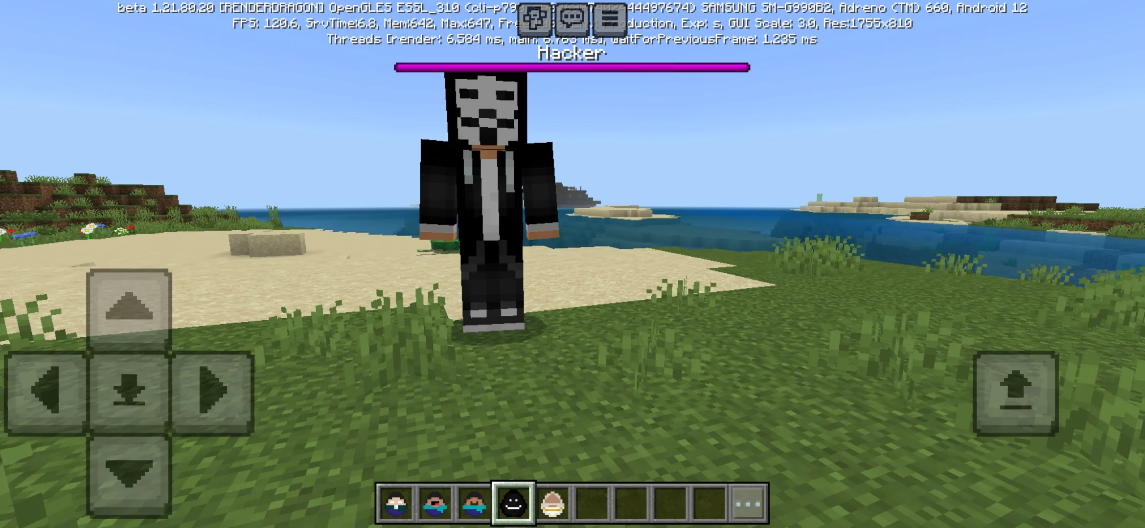 Hacker from Noob Pro Hacker God Mod for Minecraft PE