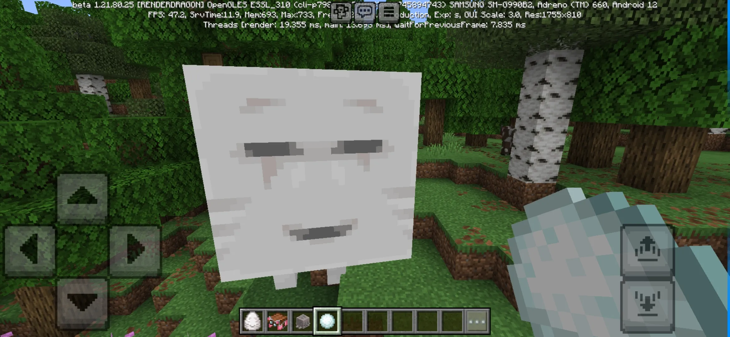 Happy Ghast from Minecraft PE