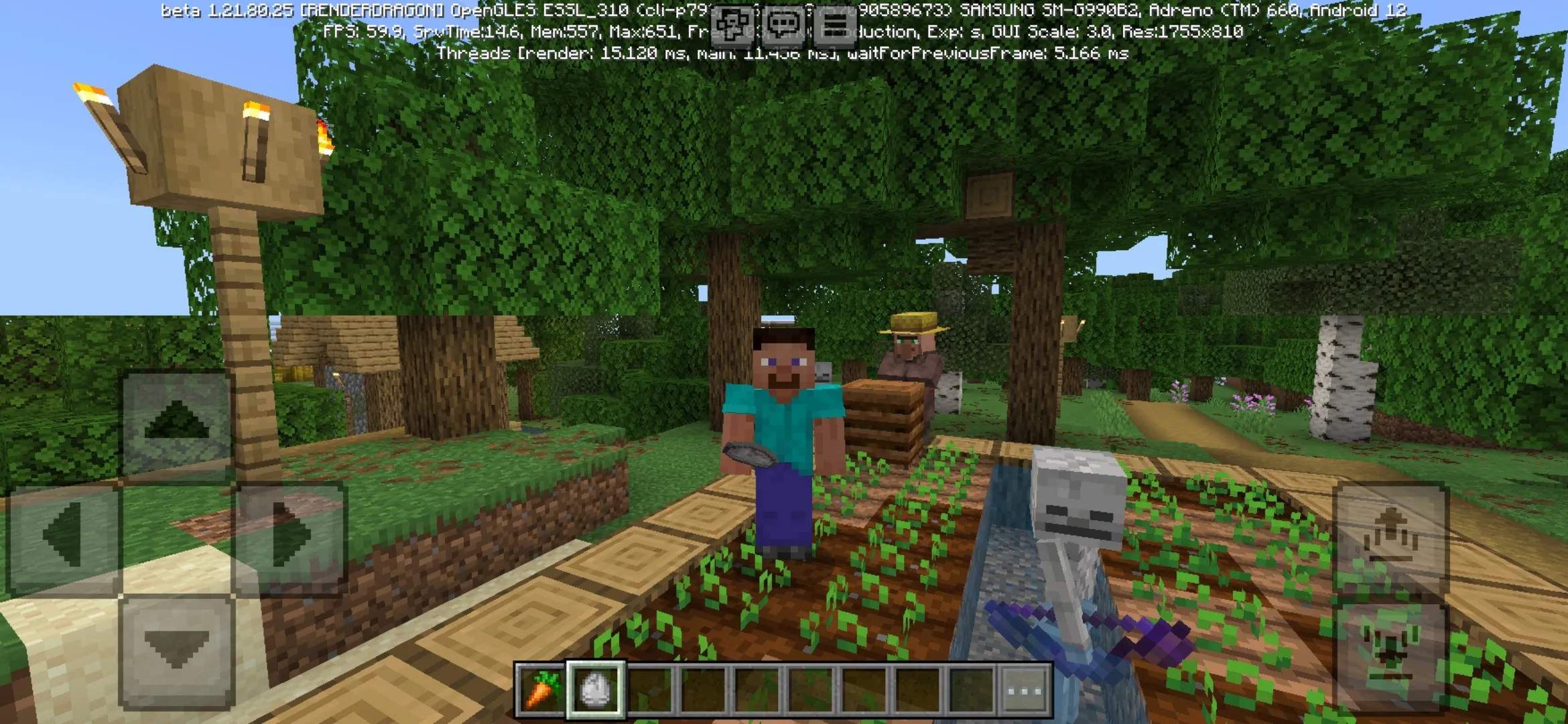 Hardworking Farmer Monsters Mod for Minecraft PE