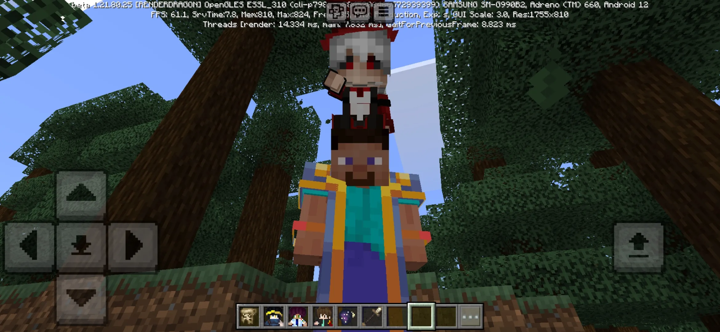 Hat from Archaism Trinkets Mod for Minecraft PE