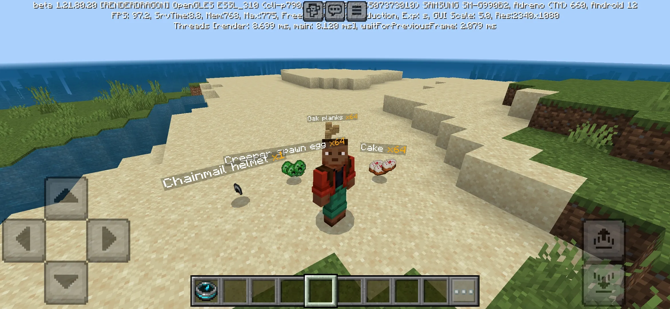 Holograms Mod for Minecraft PE
