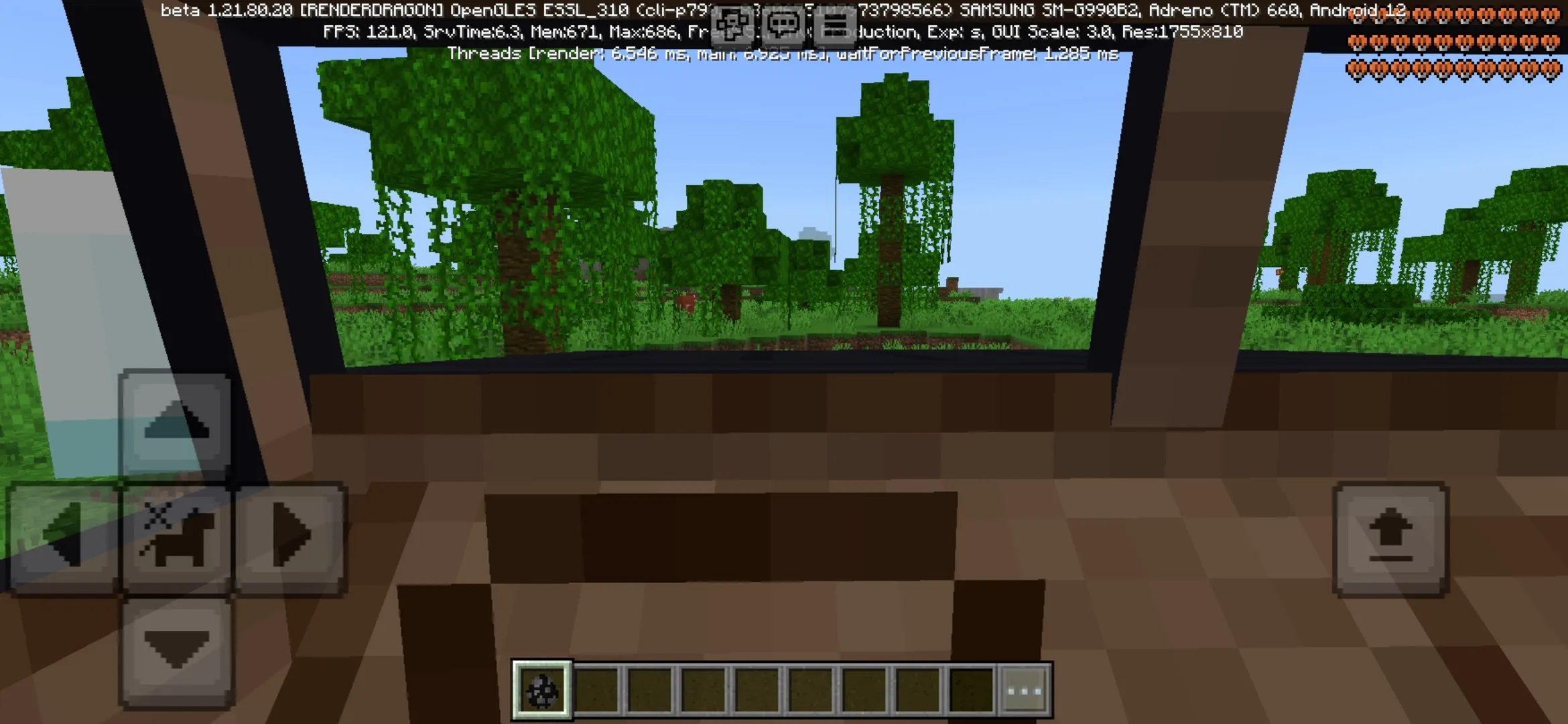 Inside from US Army Car Mod for Minecraft PE