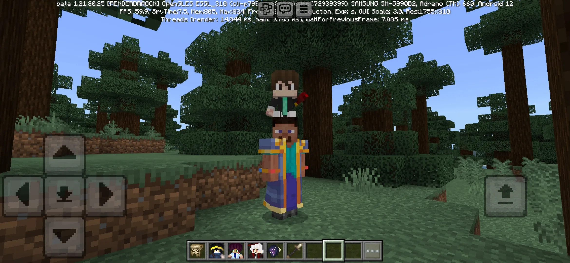 Item from Archaism Trinkets Mod for Minecraft PE