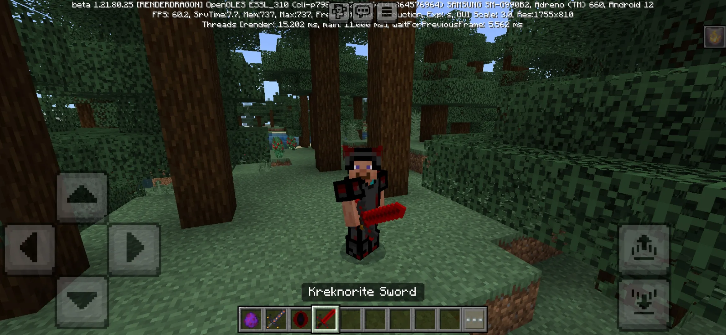 Kreknorite from Falling Meteors Mod for Minecraft PE
