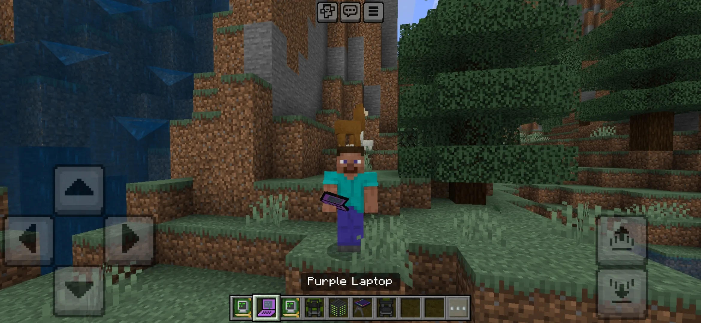 Laptop from Computers Mod for Minecraft PE
