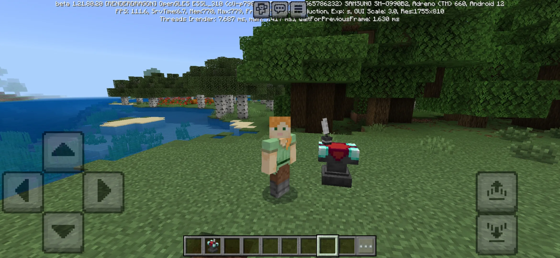 Lore Anvil Mod for Minecraft PE