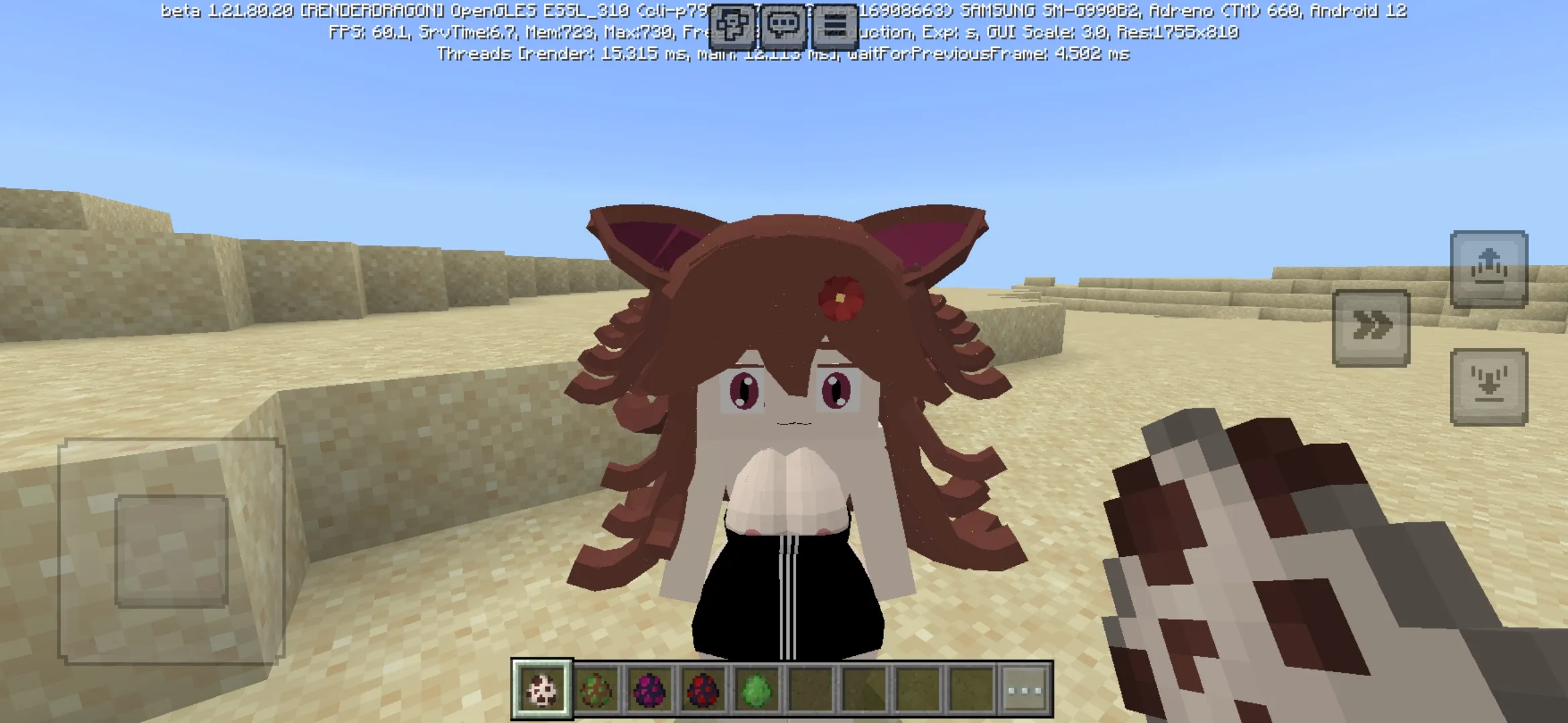 Luna from Sex Mod for Minecraft PE