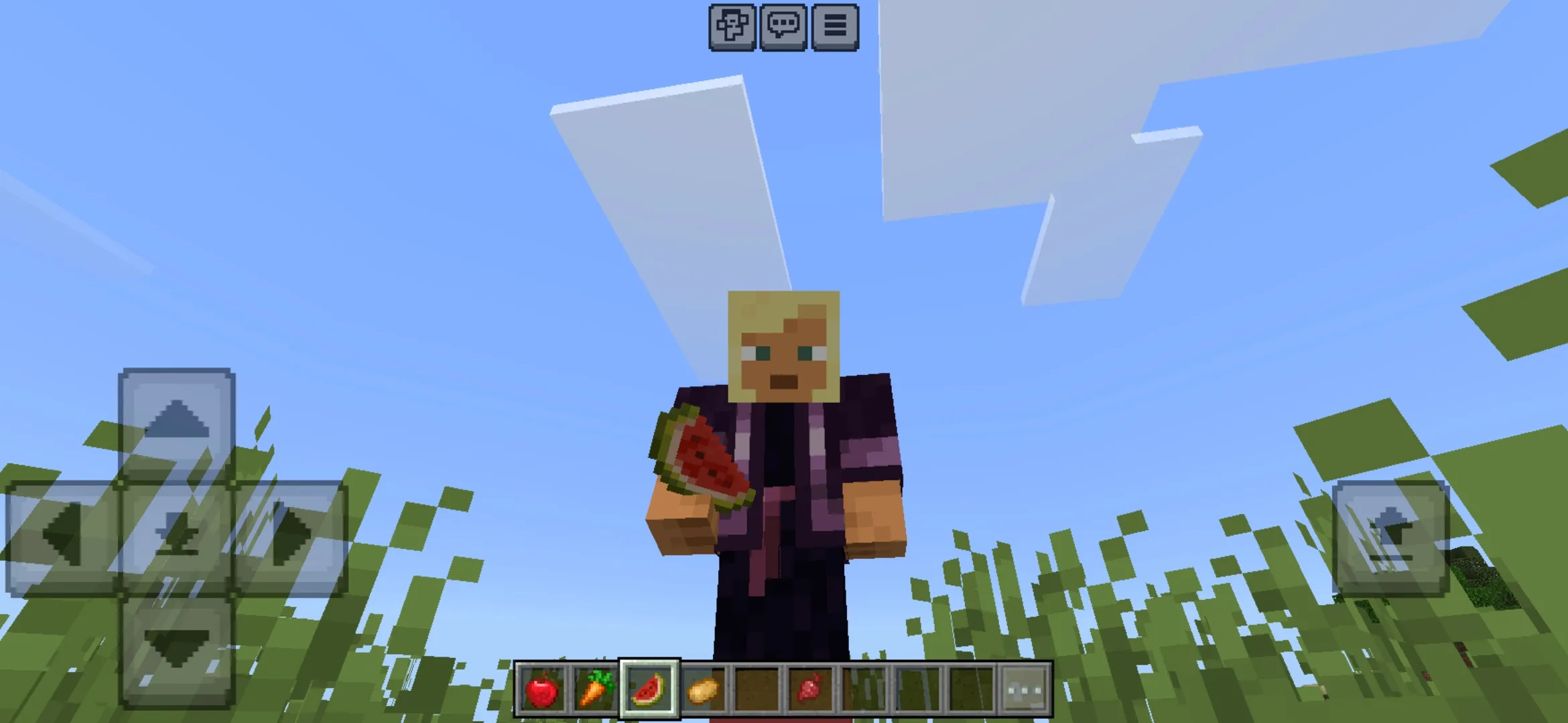 Melon from Eating Animation Texture Pack for Minecraft PE