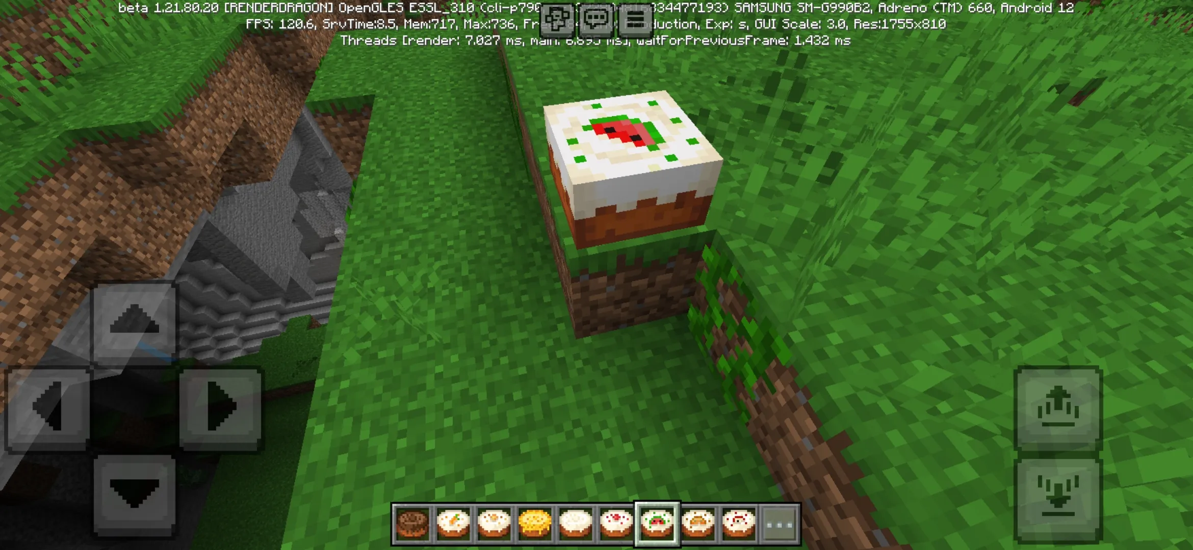 Melon from More Cakes Mod for Minecraft PE