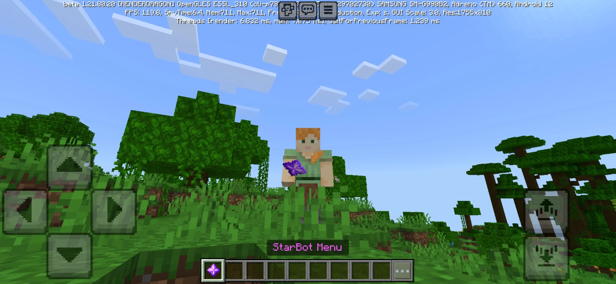 Fake Player Mod for Minecraft PE