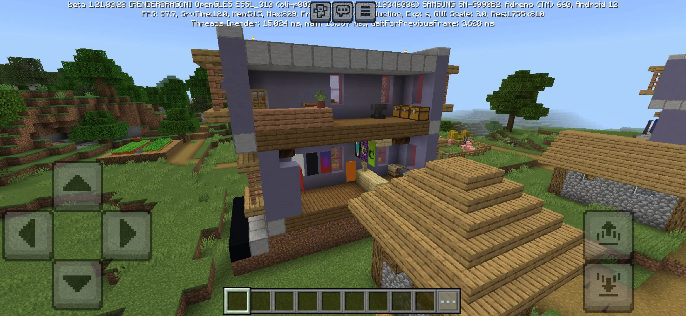Modern from Schematics Mod for Minecraft PE