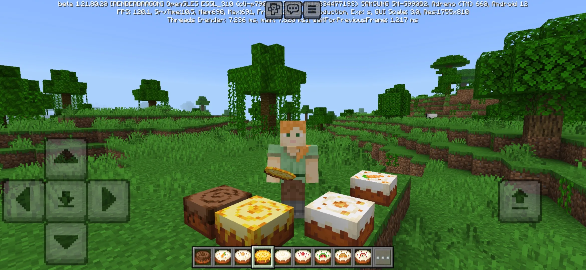 More Cakes Mod for Minecraft PE