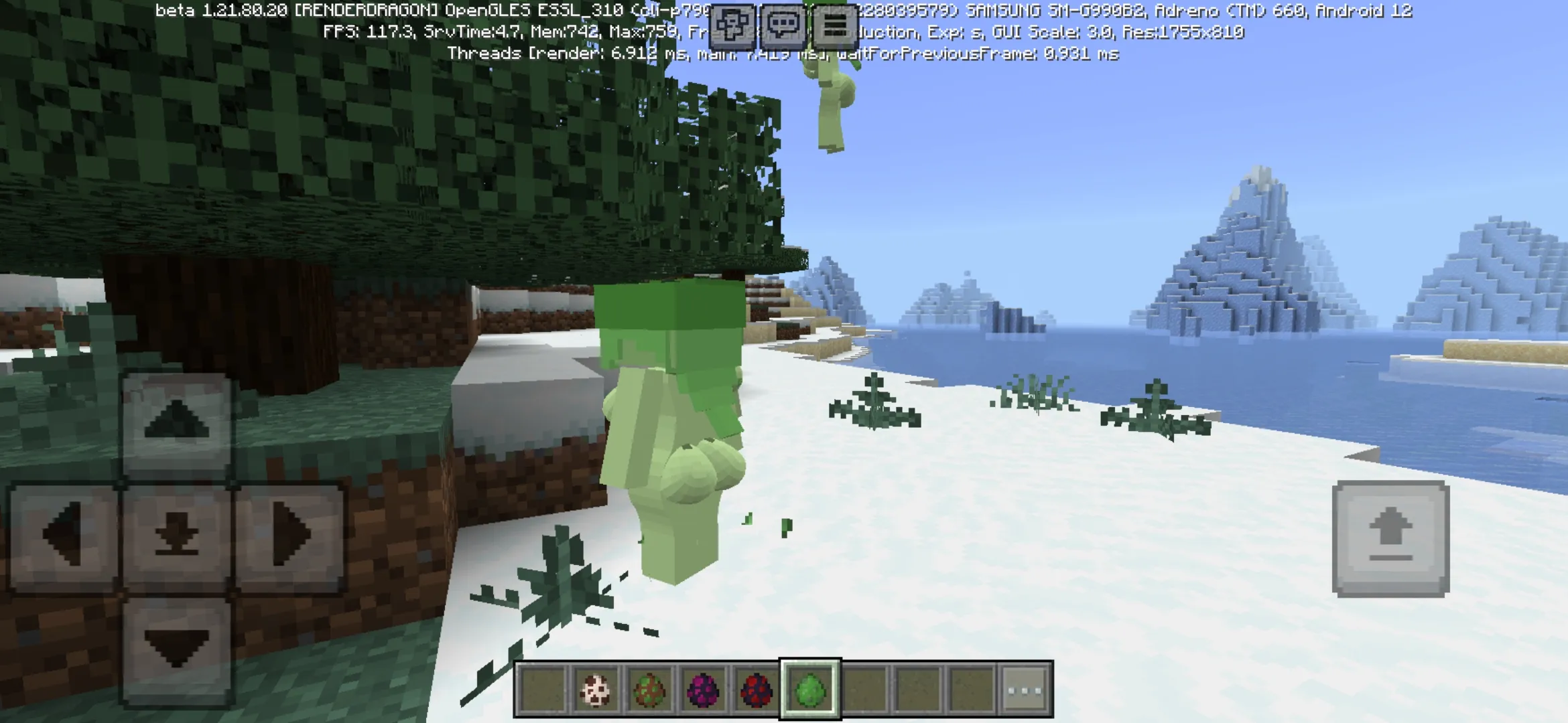 Naked from 18 Plus Mod for Minecraft PE