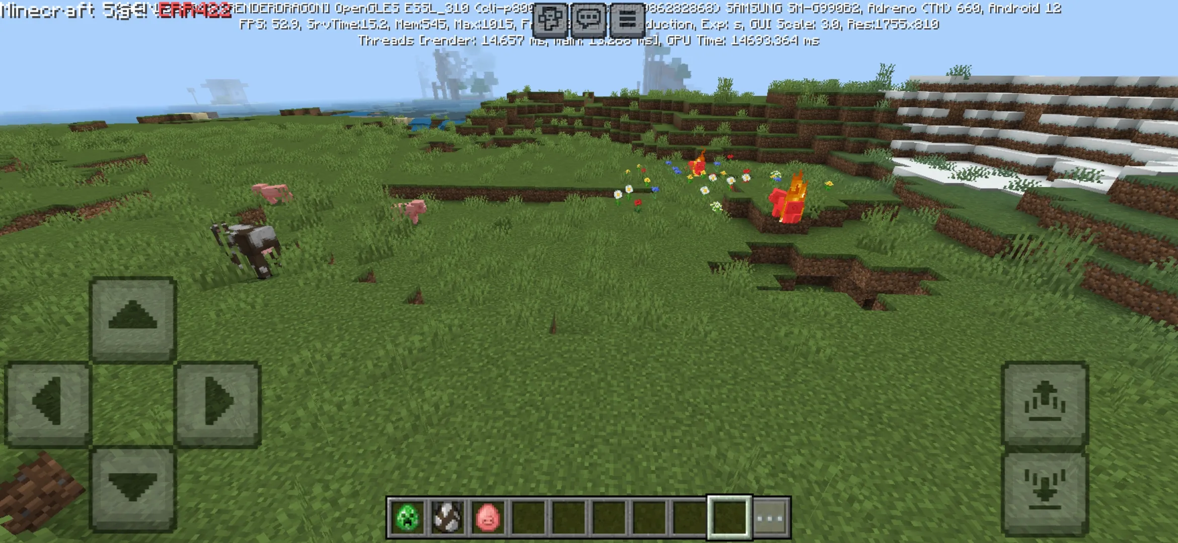 Nature from Error 422 Mod for Minecraft PE