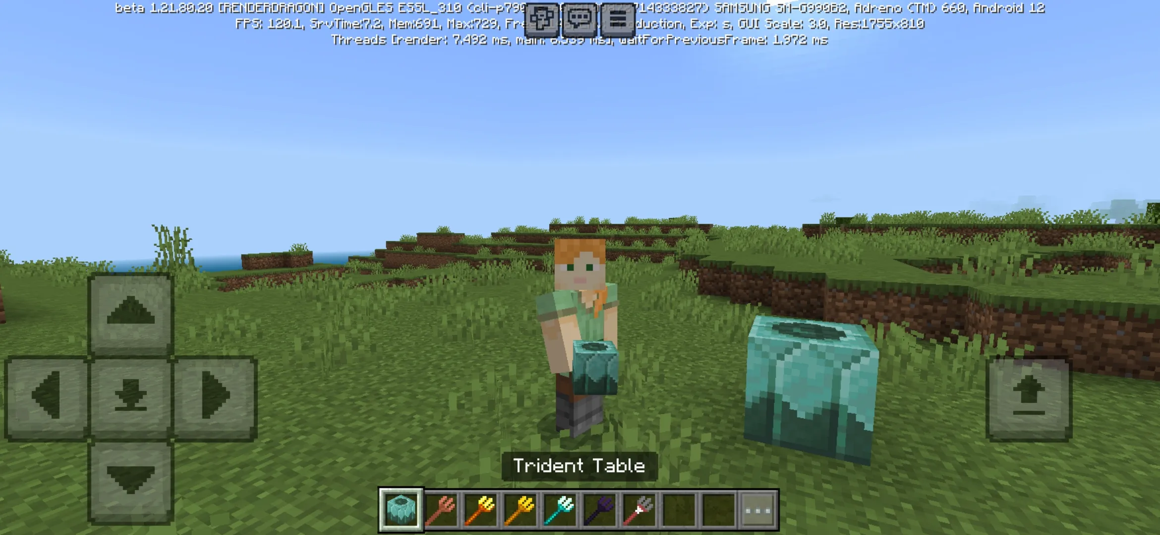 New Tridents Mod for Minecraft PE