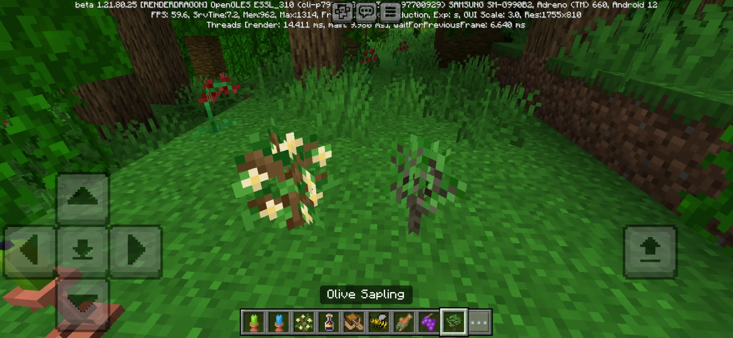 Olive from Rustic Agriculture Mod for Minecraft PE