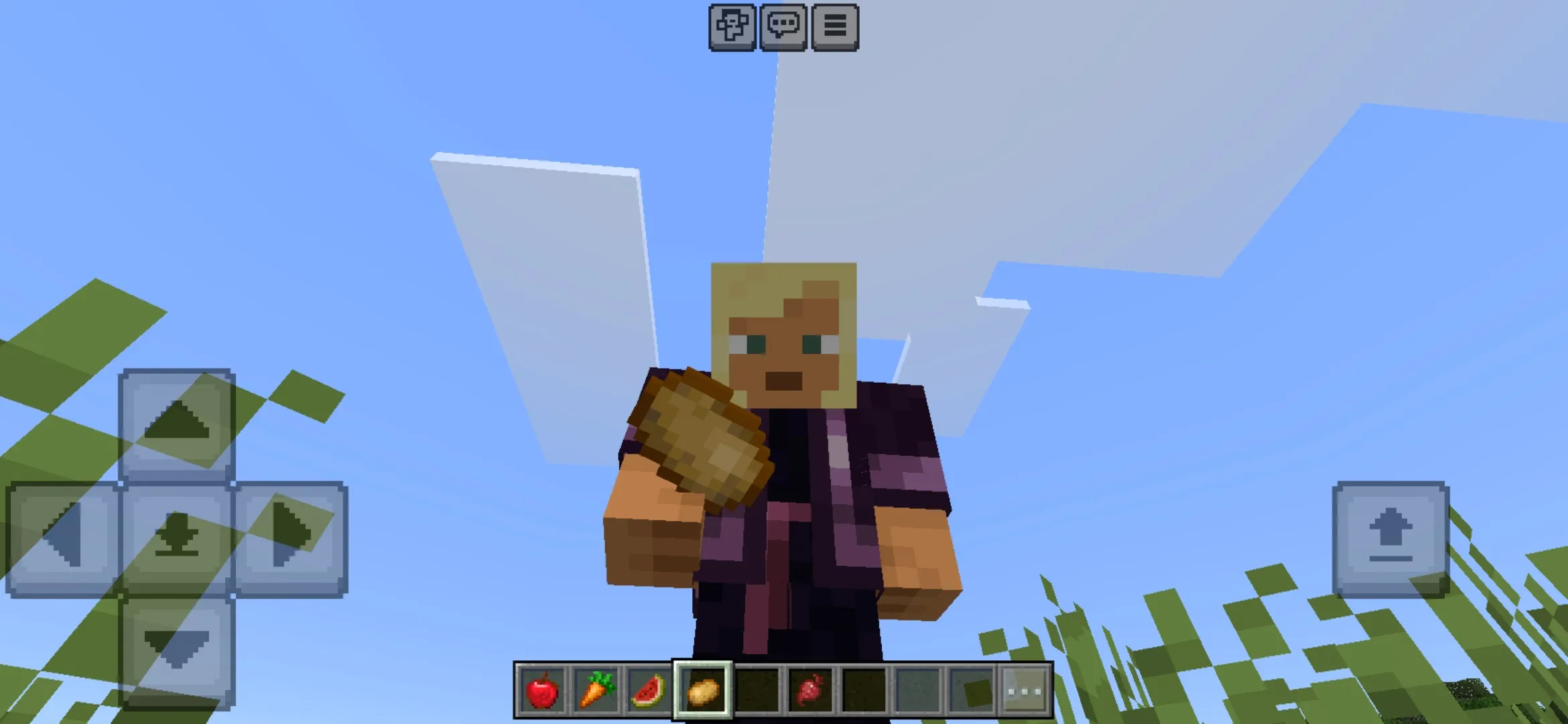 Potato from Eating Animation Texture Pack for Minecraft PE