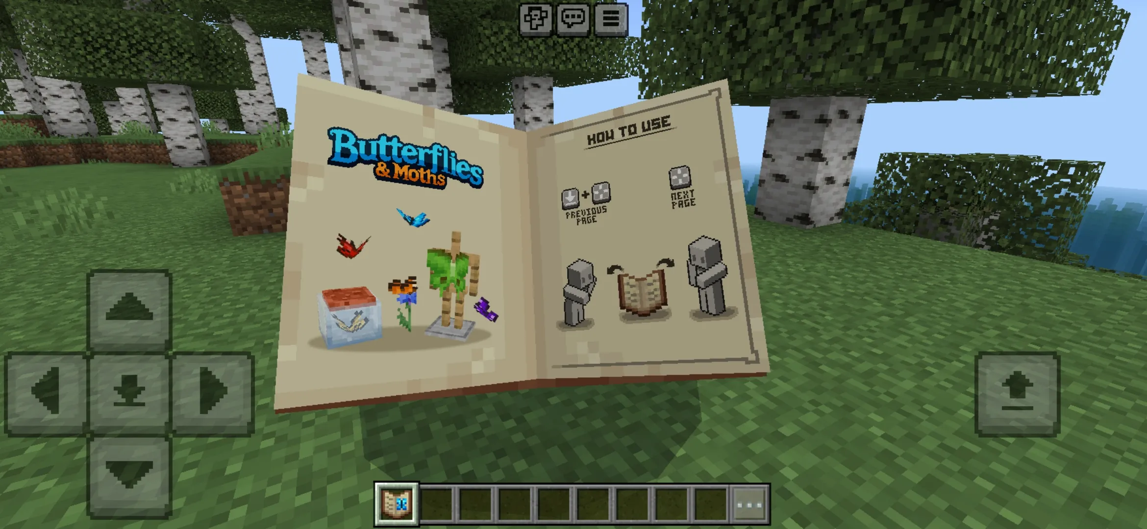 Read from Butterflies and Moths Mod for Minecraft PE