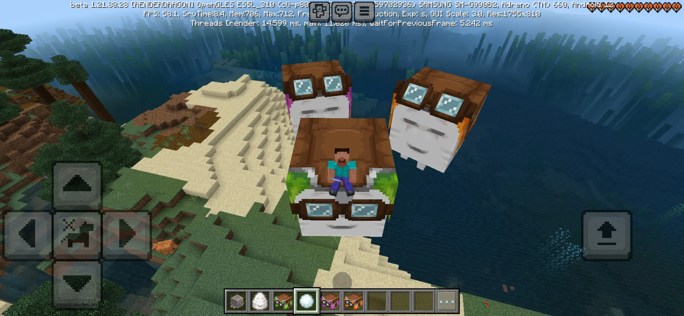 Ride from Minecraft PE 1.21