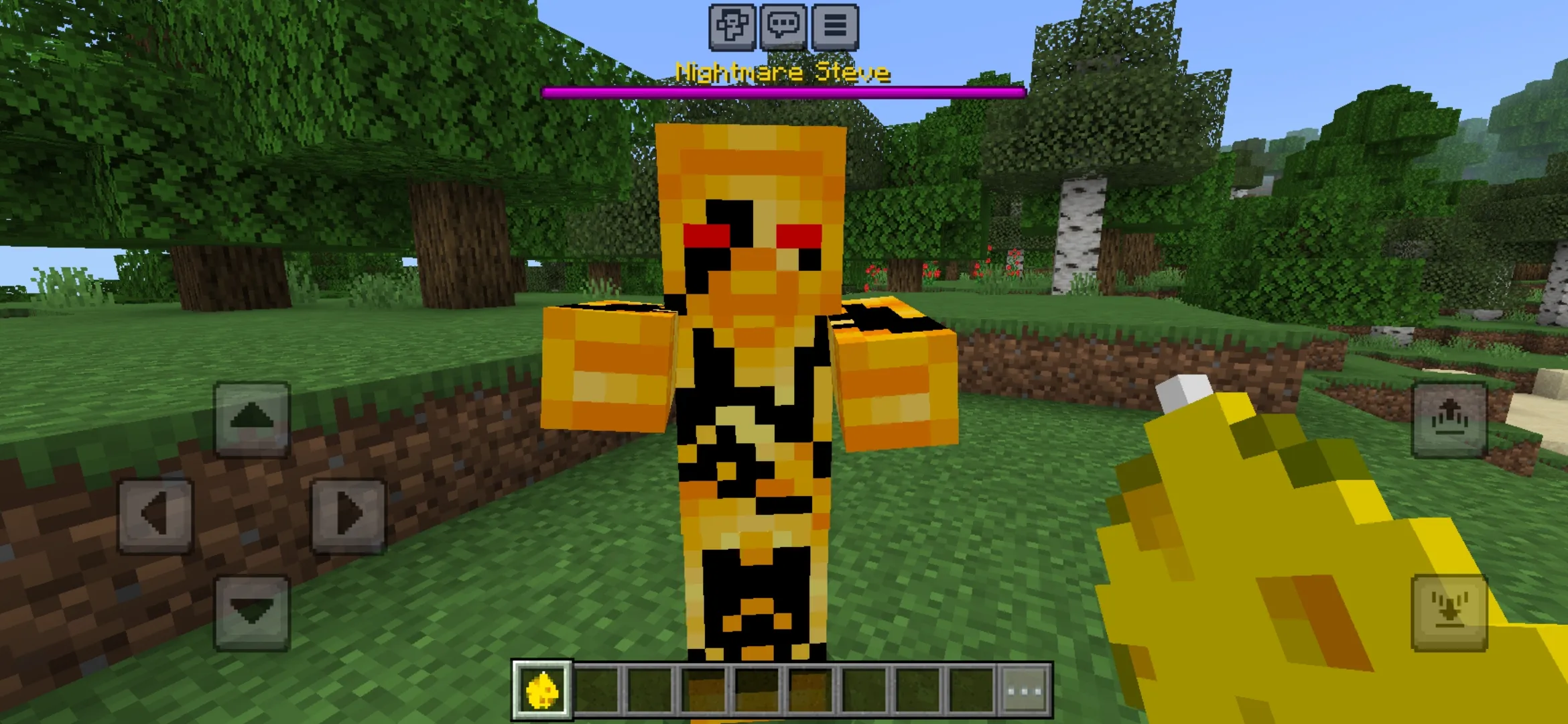Scary Steve Mod for Minecraft PE