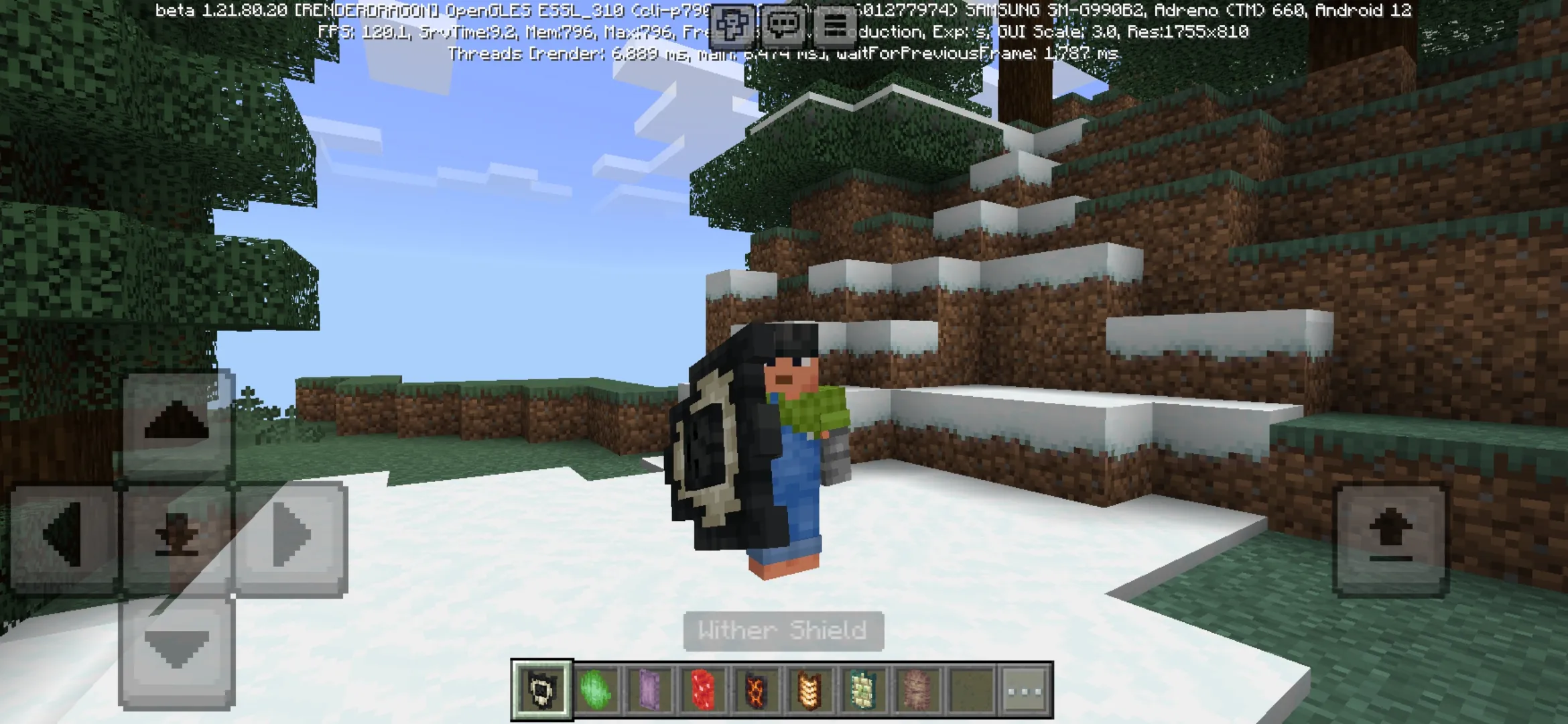 Shields Mod for Minecraft PE