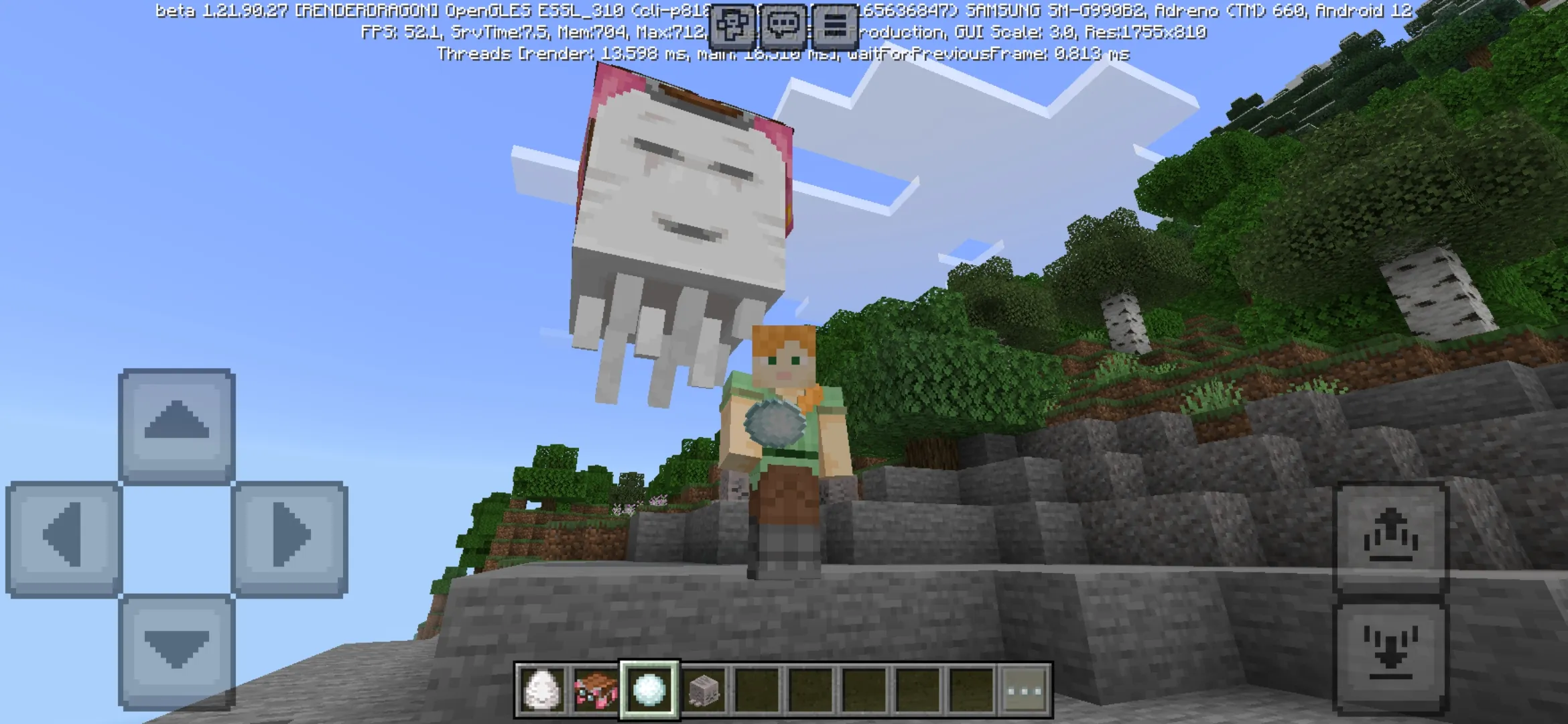 Snowball from Minecraft 1.21
