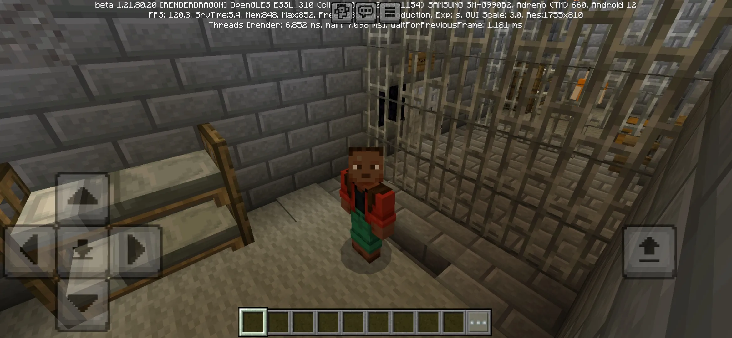 Start from Escape from the Prison Map for Minecraft PE