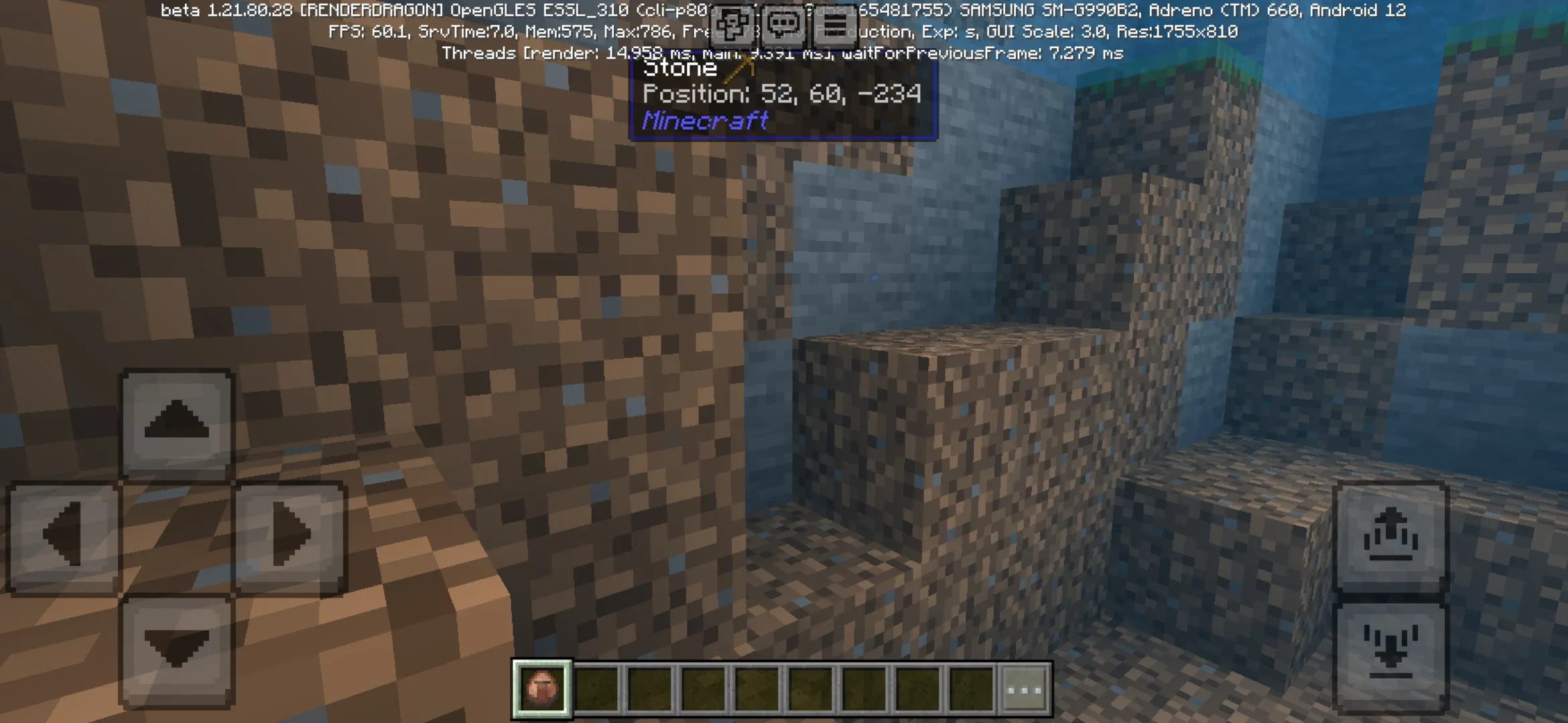 Stone from WAIO Mod for Minecraft PE