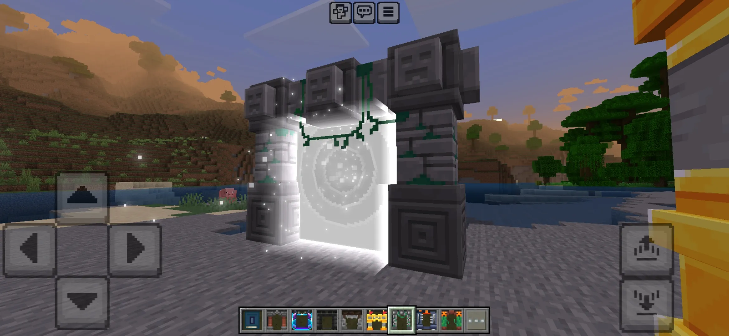 Teleporter Mod for Minecraft PE