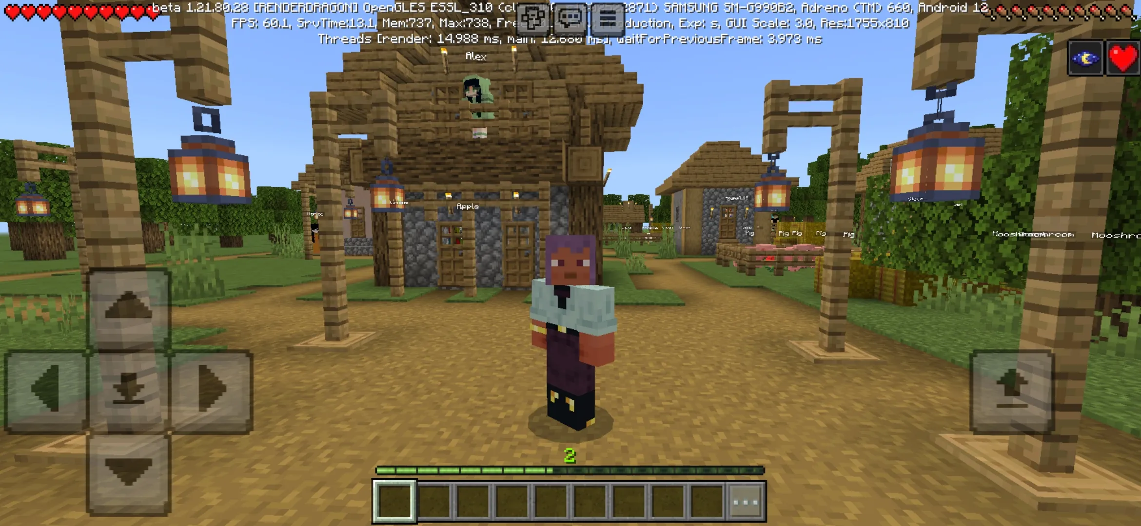 Territory from Monsters School Map for Minecraft PE