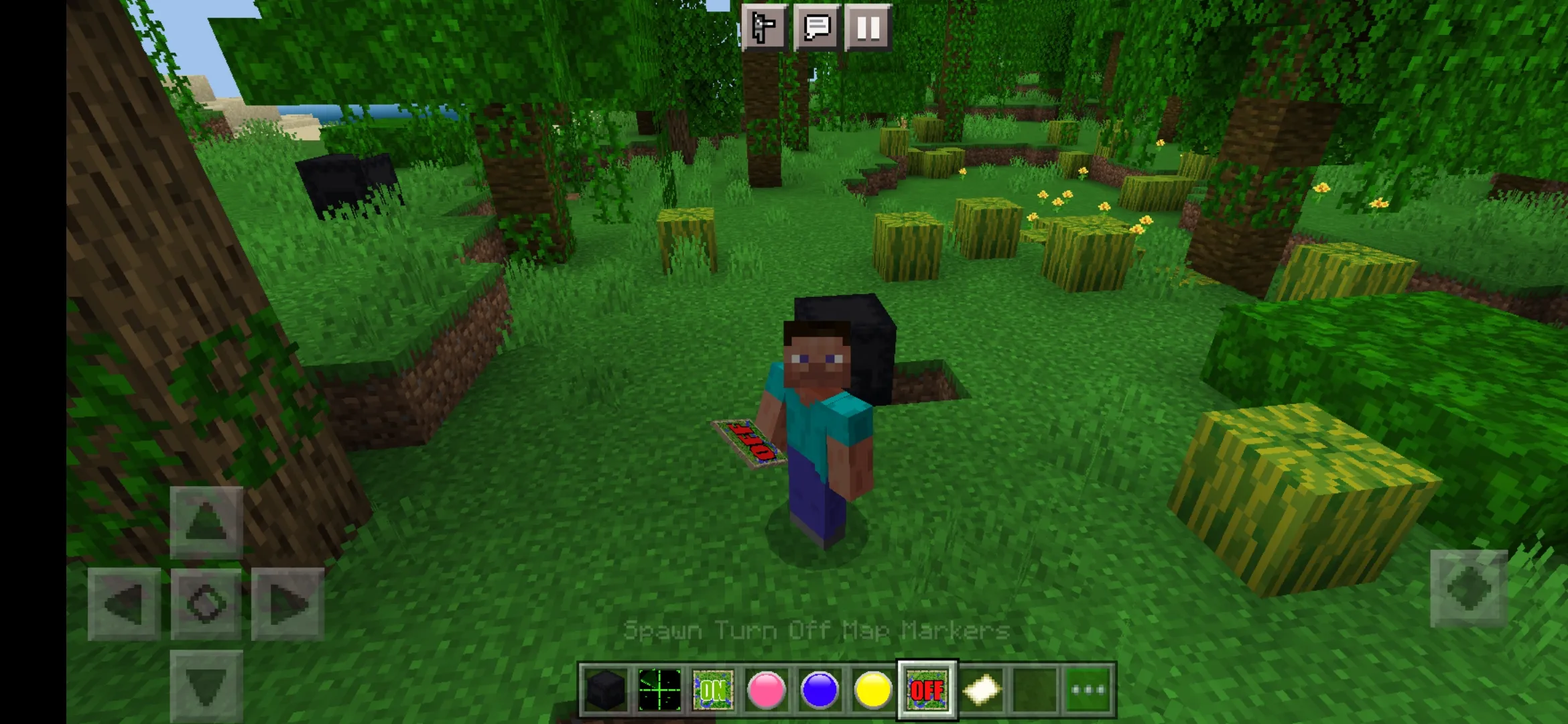Turn Off from GPS Trackers Mod for Minecraft PE