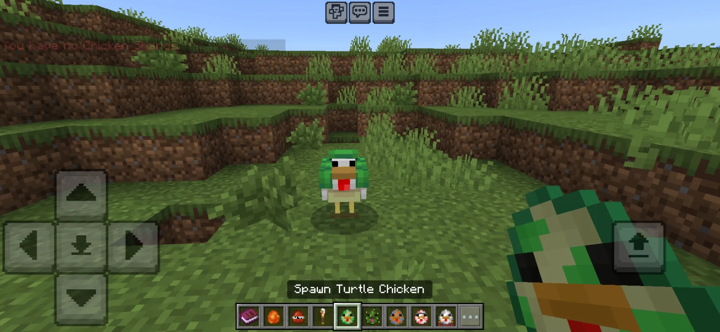 Turtle from Chicken Mod for Minecraft PE