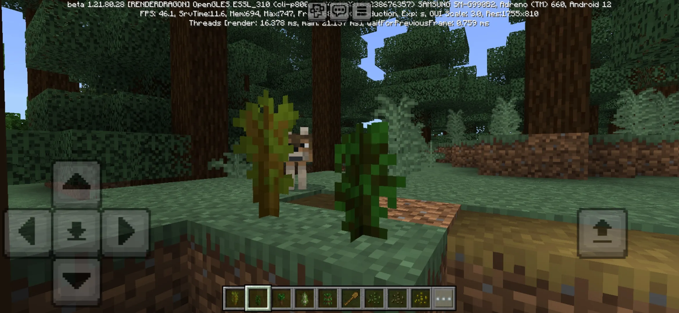 Variants from More Fruit Mod for Minecraft PE
