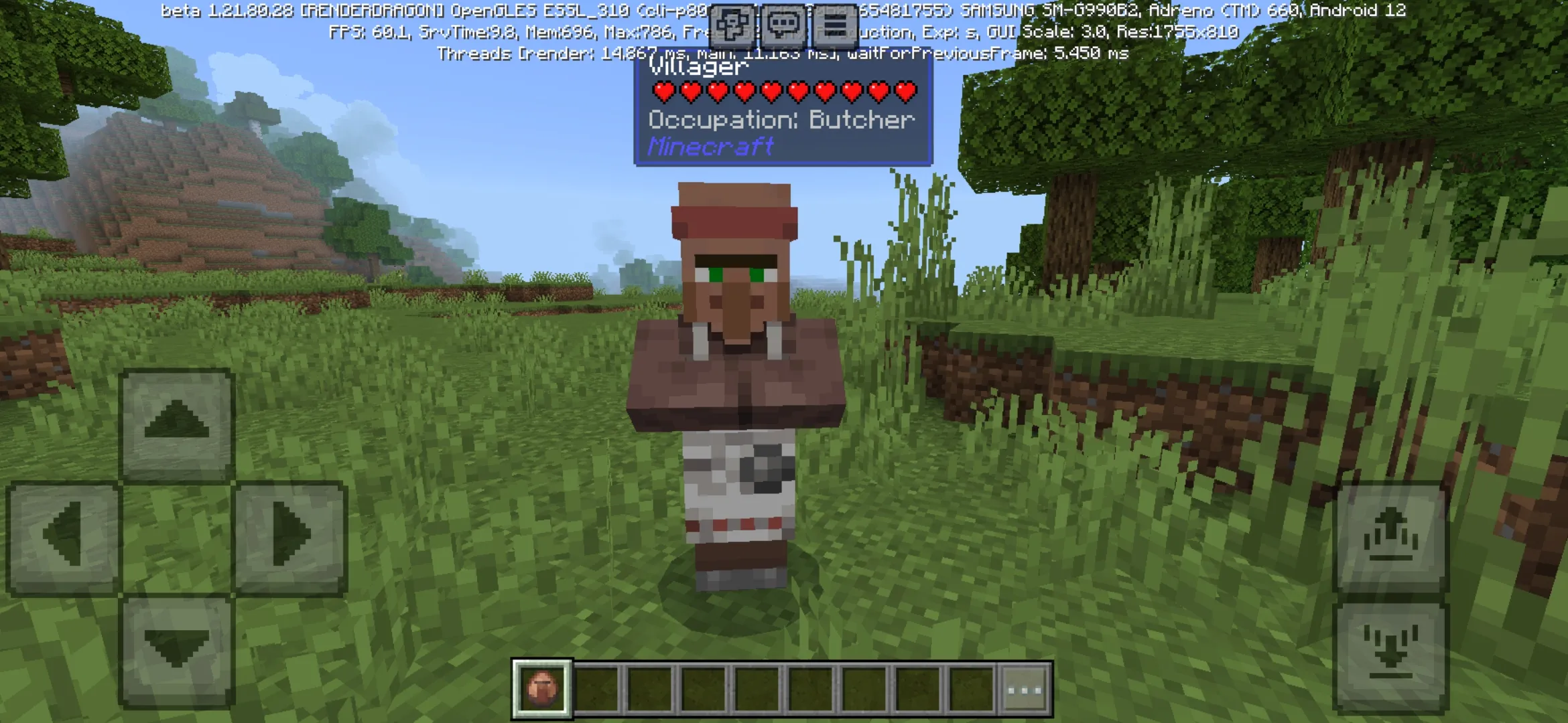 Villager from WAIO Mod for Minecraft PE