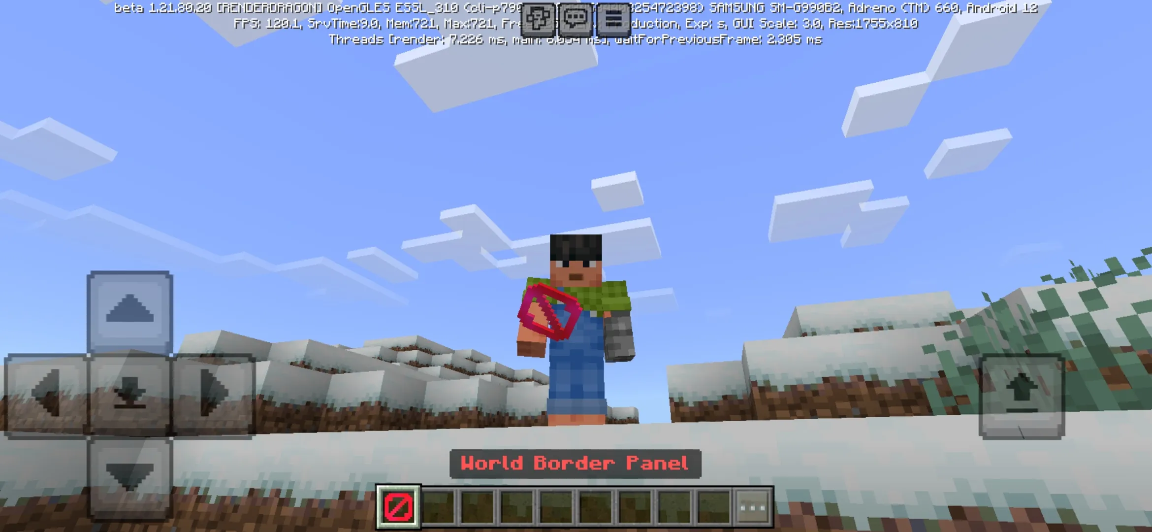 World Borders Mod for Minecraft PE