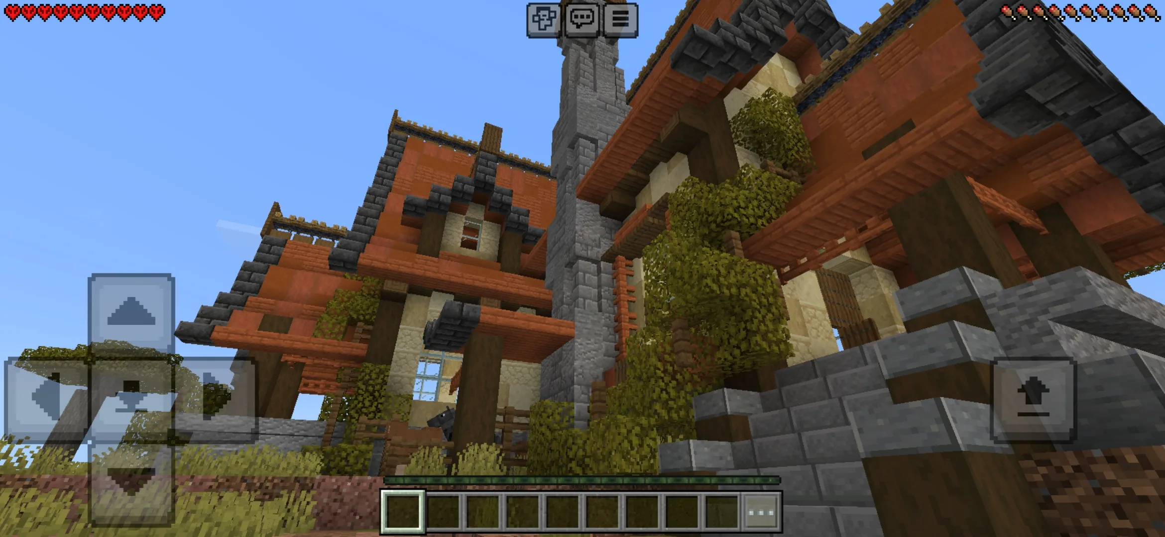 4 Faced from Starter House Map for Minecraft PE