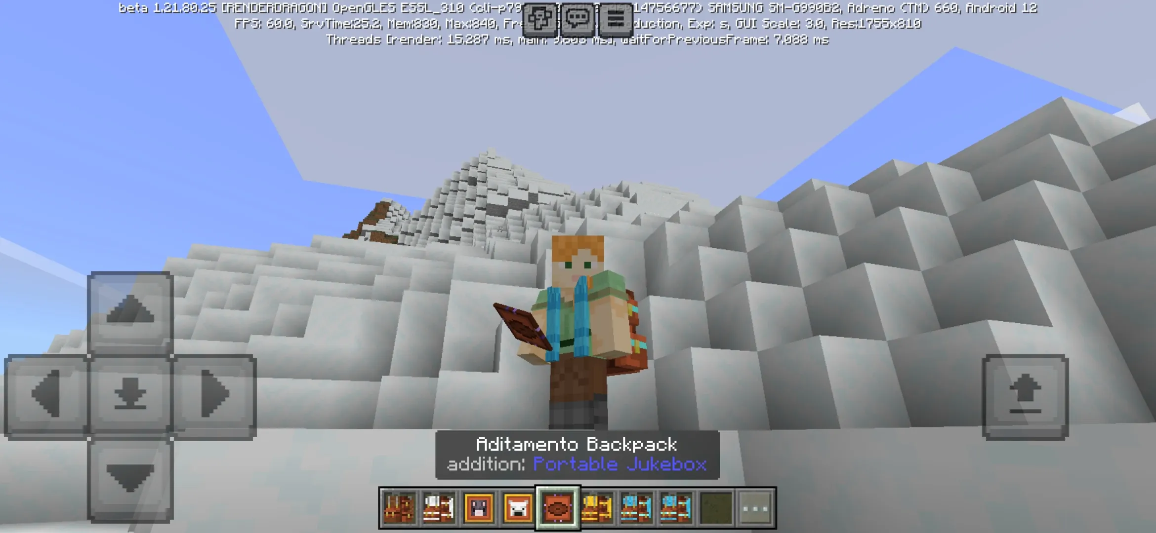 Aditamento from Sophisticangel Backpack Mod for Minecraft PE