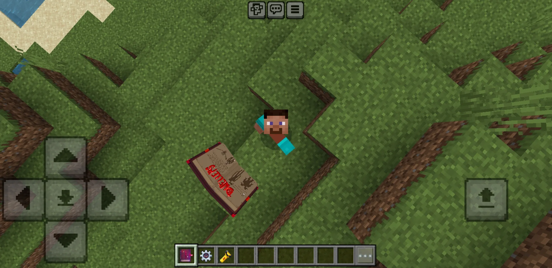 Book from Dwellers Mod for Minecraft PE