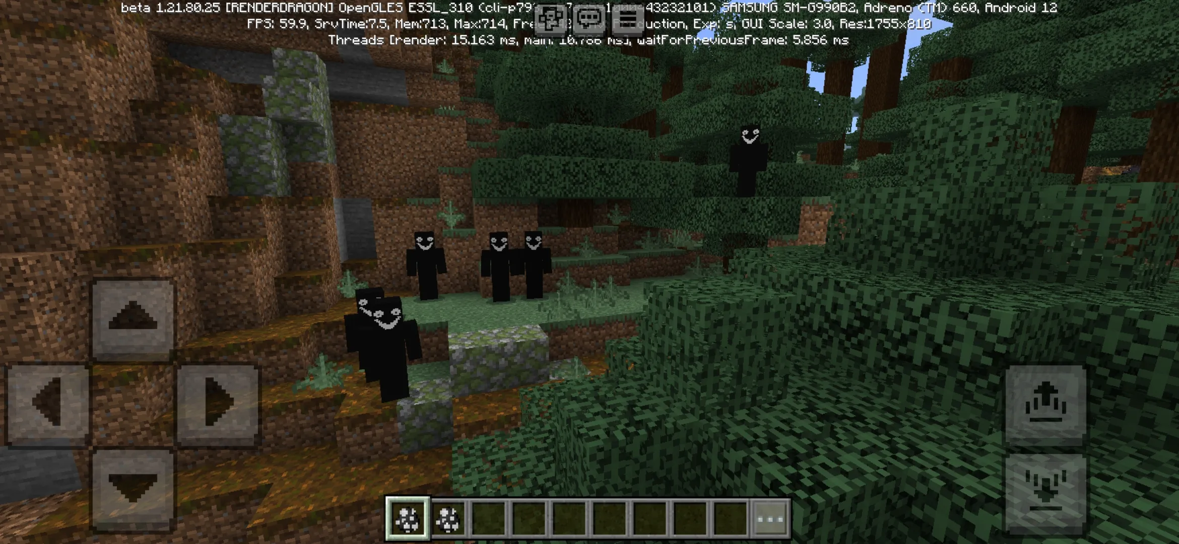 Creepy from Mimic Mod for Minecraft PE