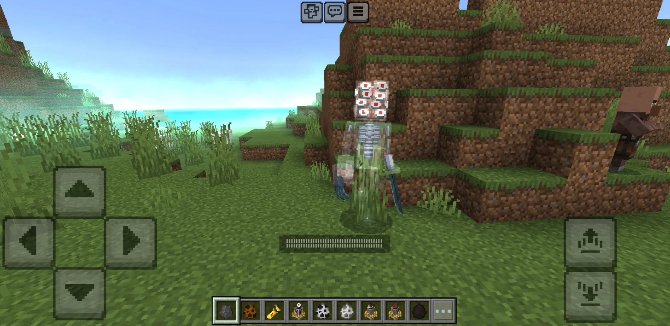 Death from Dwellers Mod for Minecraft PE