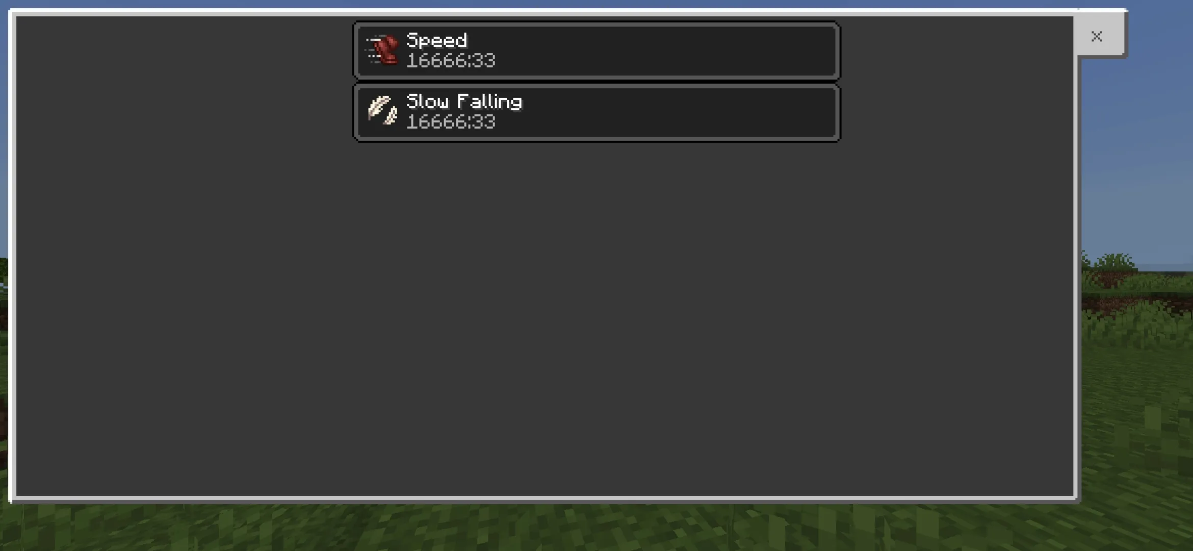 Effects from Origins Merged Mod for Minecraft PE