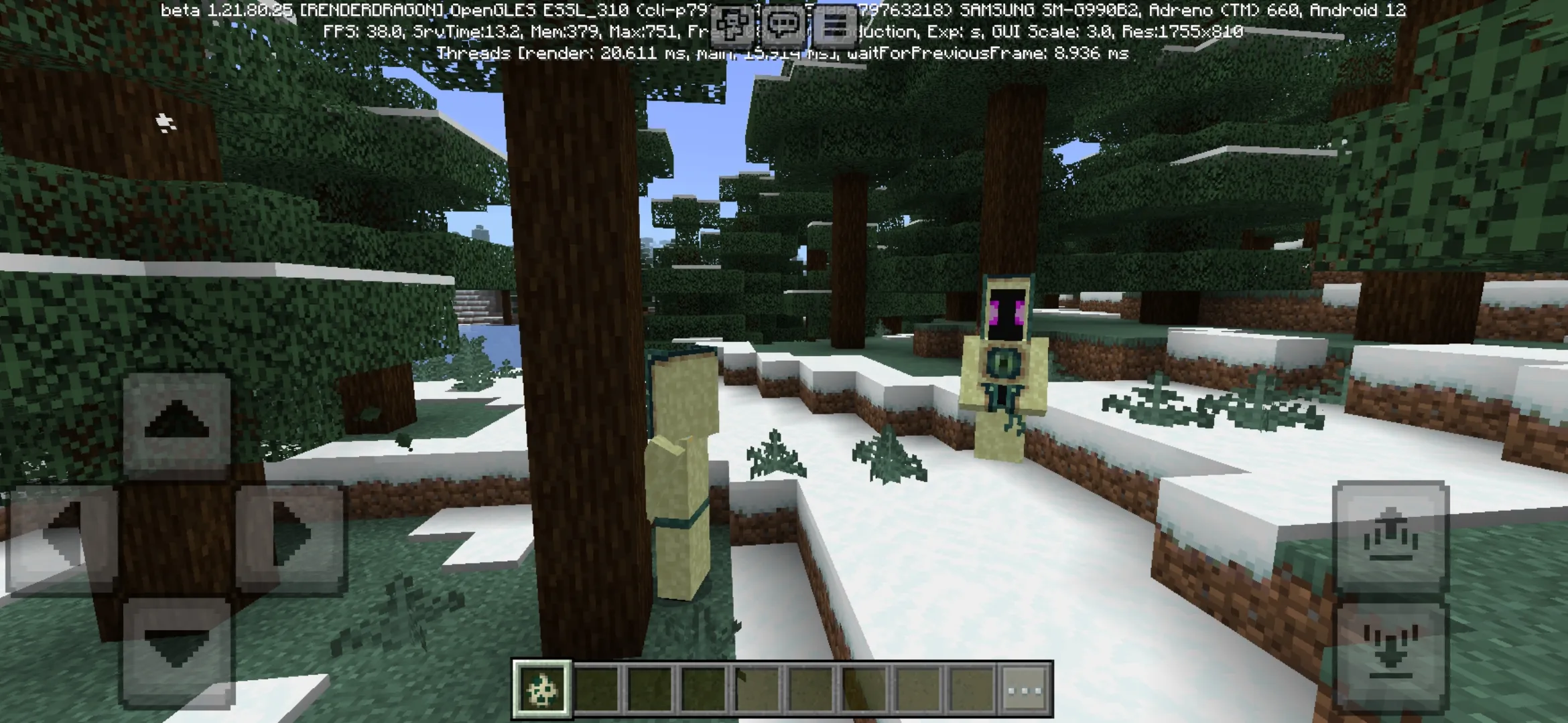 Elder from Ender World Mod for Minecraft PE
