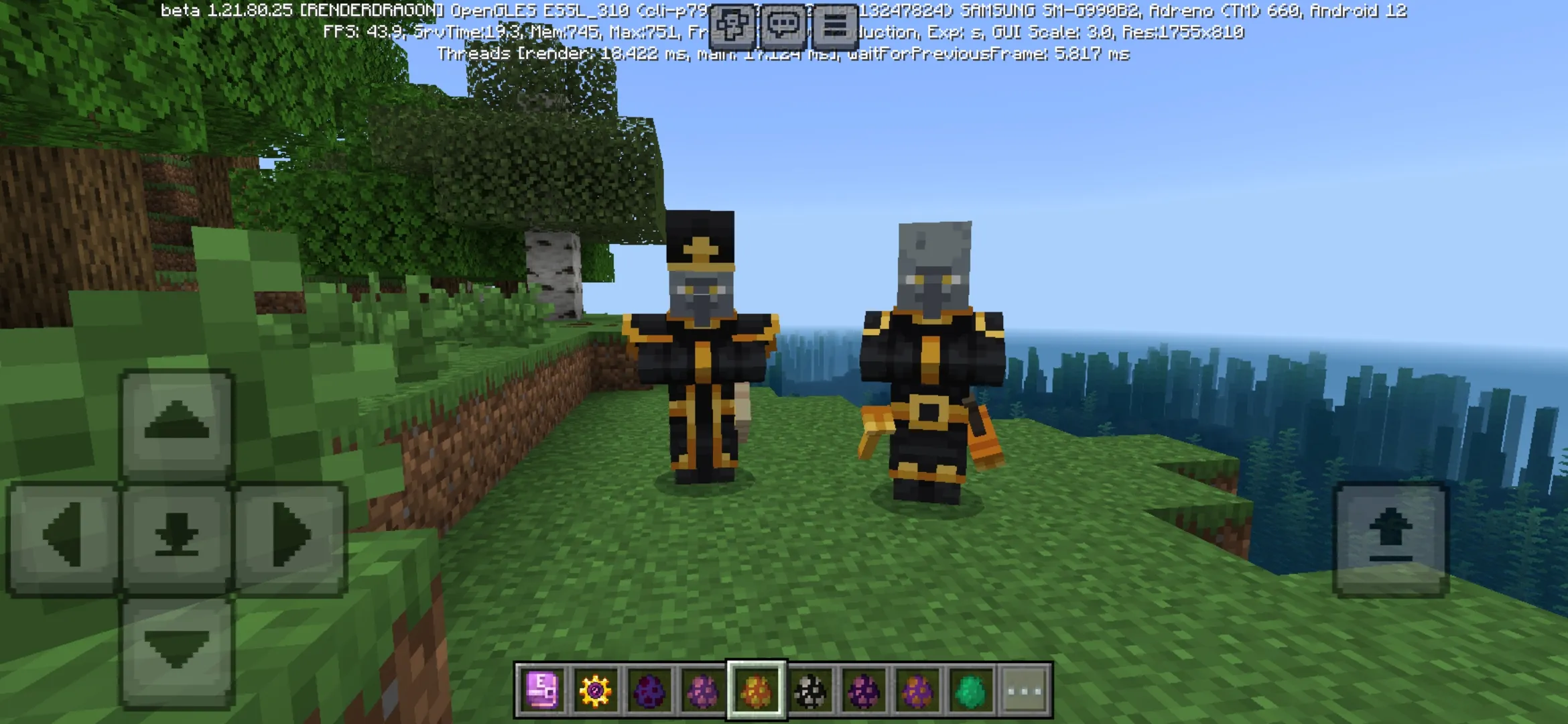 Elder from Ender World Mod for Minecraft PE