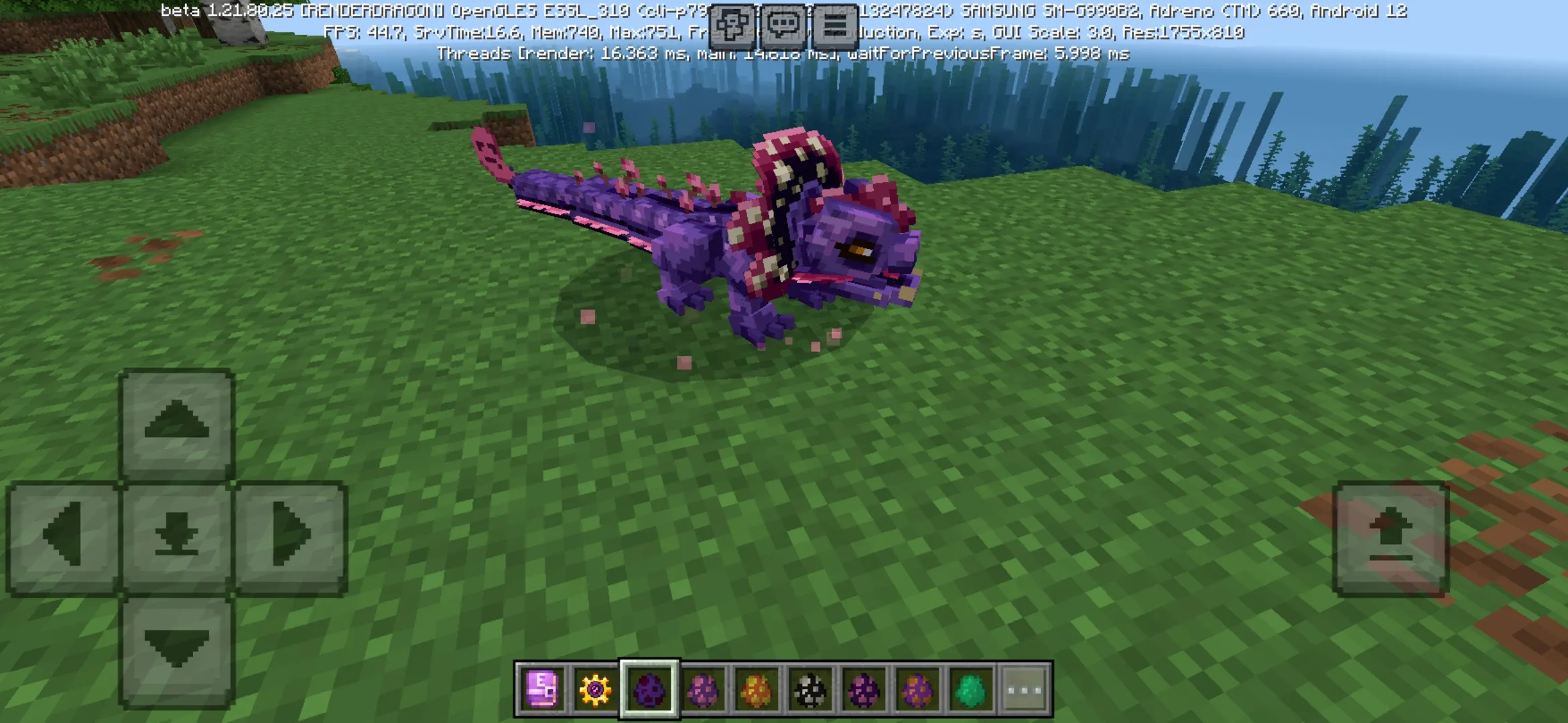Enemy from Elder from Ender World Mod for Minecraft PE